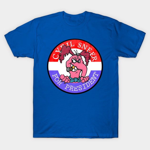 VOTE SNEER T-Shirt by Undeadredneck